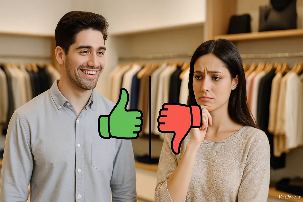 مزایا و معایب شغل لباسفروشی و پوشاک
