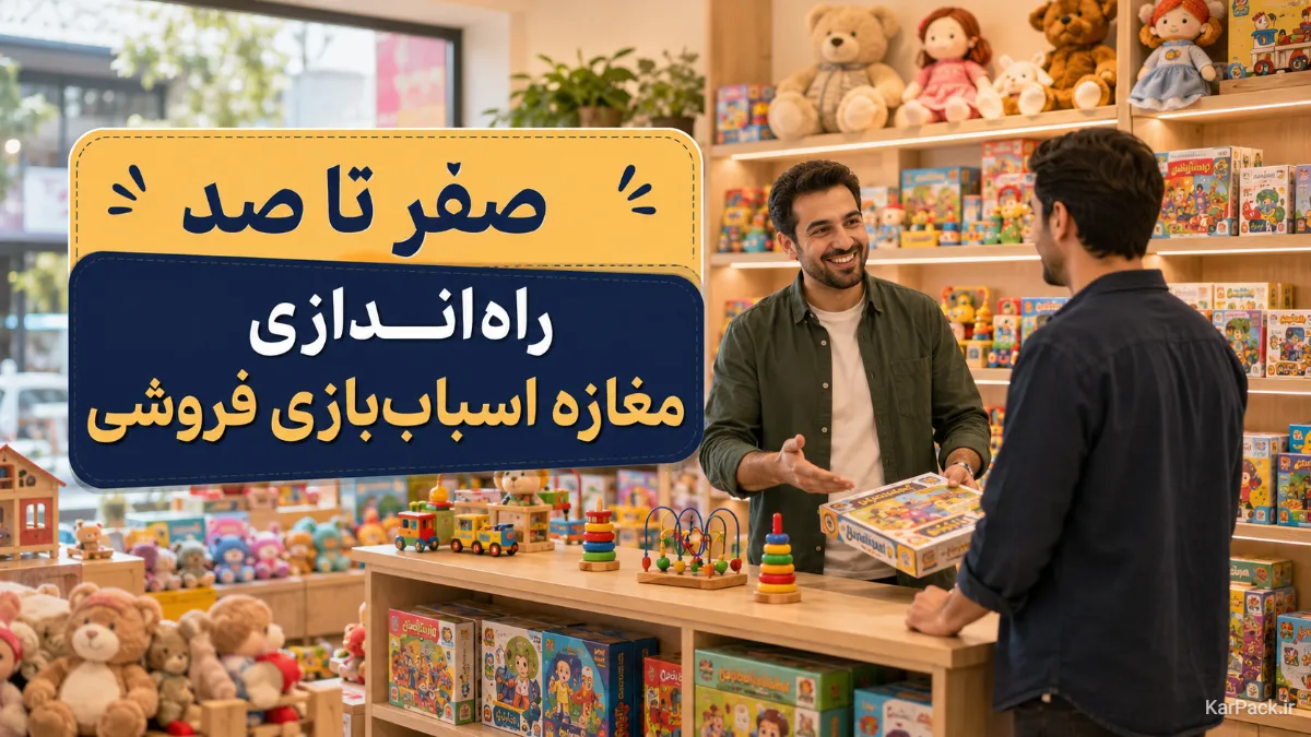 صفر تا صد راهاندازی اسباببازی فروشی ۱۴۰۵ + سرمایه و سود