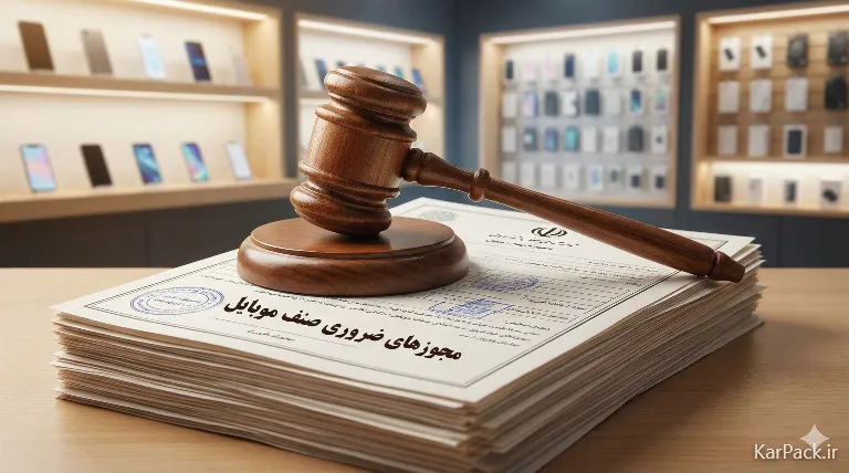 لیست کامل مجوزهای مغازه موبایل