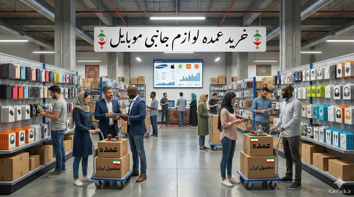 خرید عمده لوازم جانبی موبایل