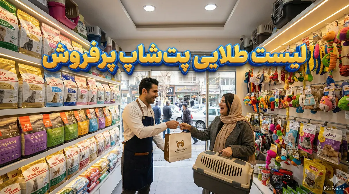 لیست طلایی پت شاپ و لوازم حیوانات خانگی پرفروش و پرسود