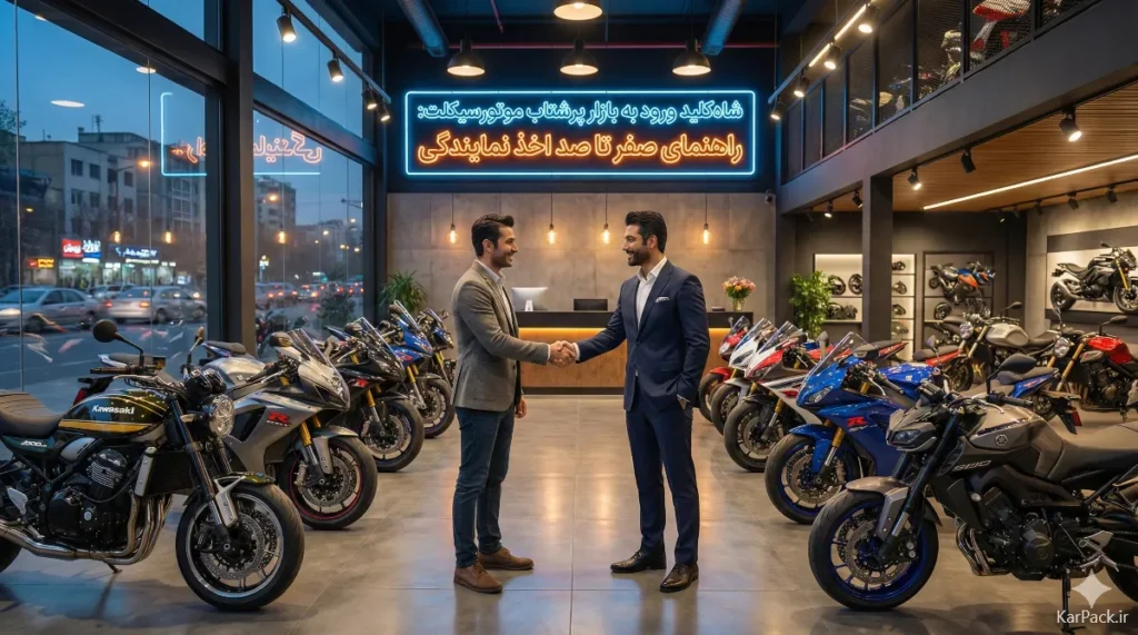 چگونه بهترین نمایندگی موتور سیکلت و لوازم یدکی موتور سیکلت را بگیریم