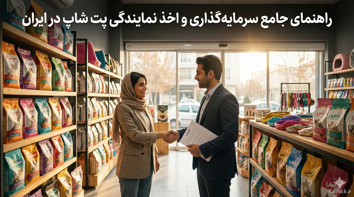 اخذ نمایندگی پت شاپ و حیوانات خانگی