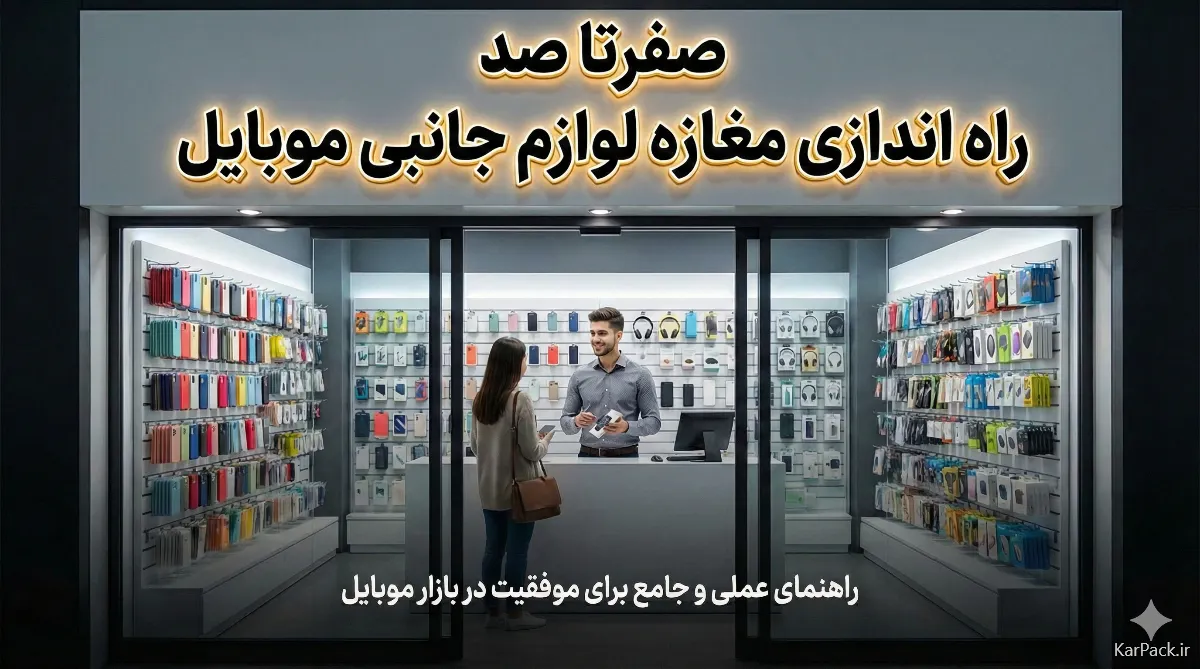 راه اندازی مغازه لوازم جانبی موبایل
