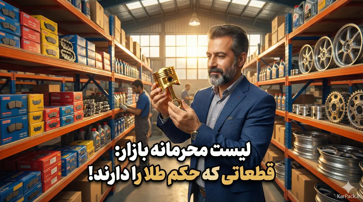 پرفروش ترین و پرسودترین قطعات و لوازم یدکی موتور سیکلت