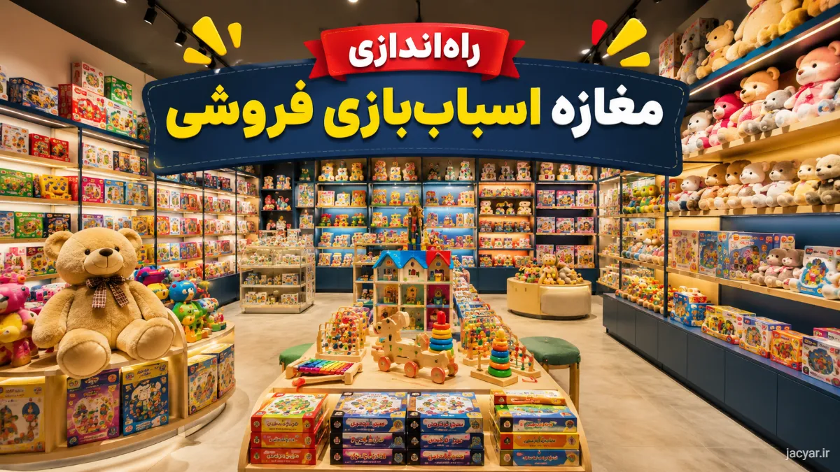 راه‌اندازی مغازه اسباب‌بازی فروشی