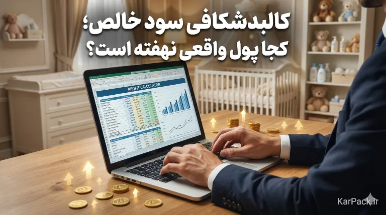 سود خالص مغازه کالای کودک درآمد سیسمونی