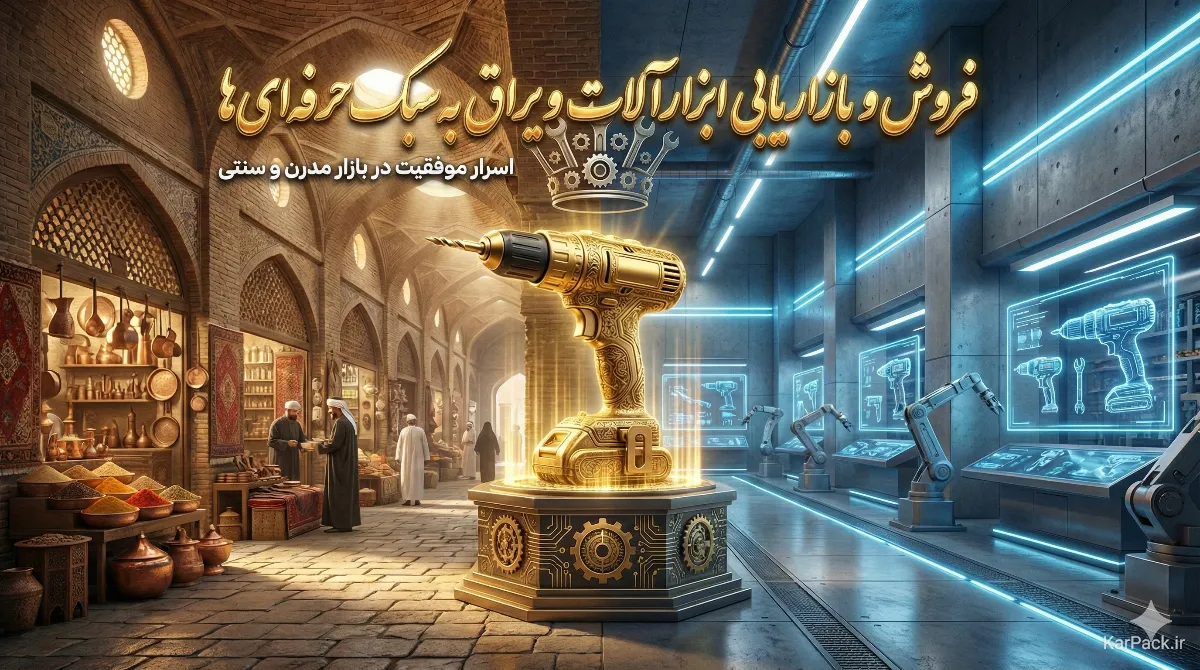 بهترین روش فروش ابزارآلات و یراق؛ از ترفندهای بازاریابی تا فروش عمده