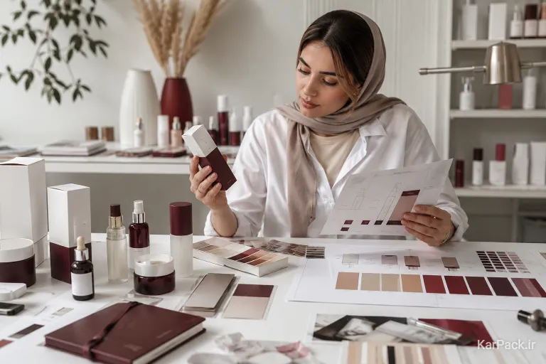 کنترل بسته‌بندی و اطلاعات محصول پیش از عرضه برند آرایشی